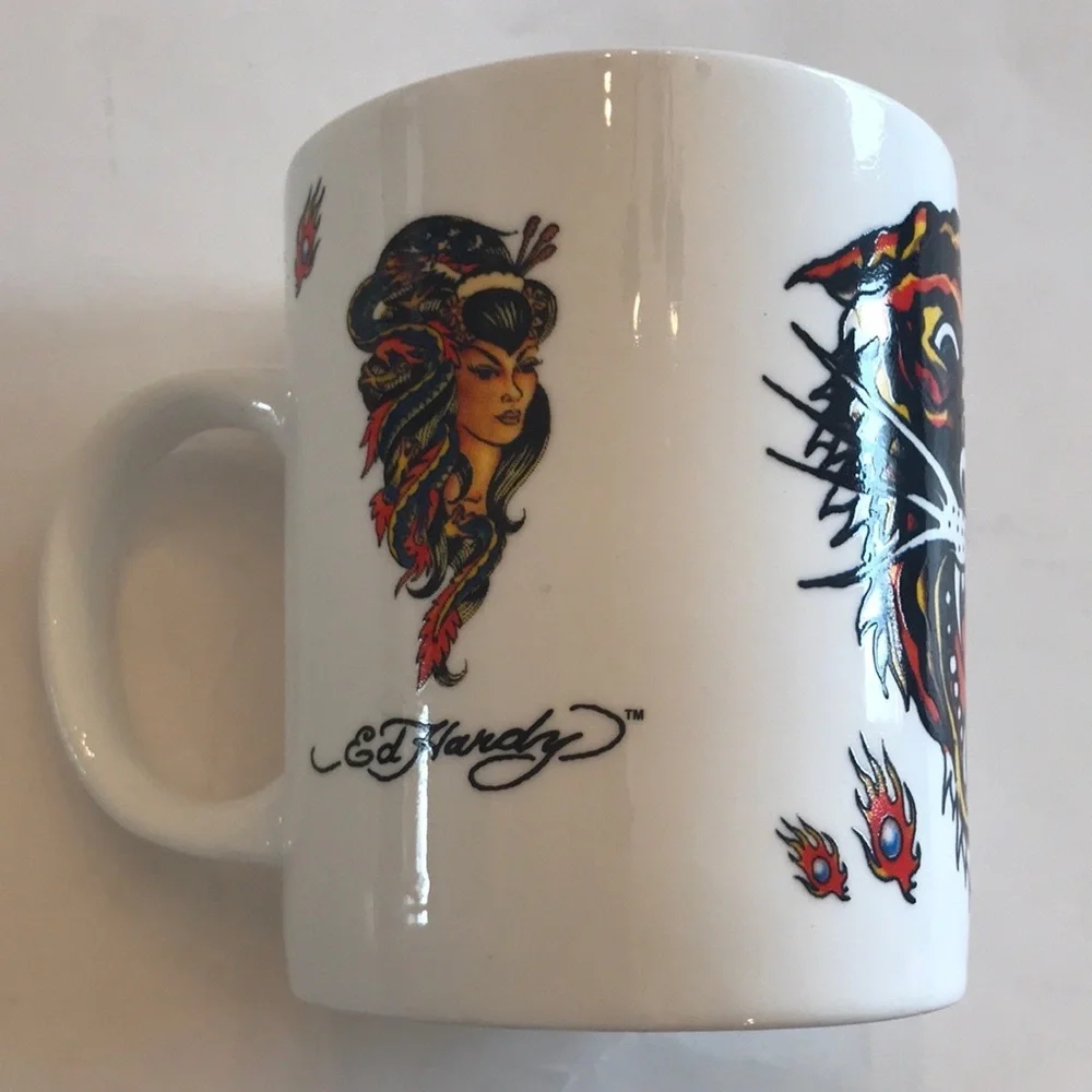 Ed Hardy Tiger Mug - Picture 2 of 5